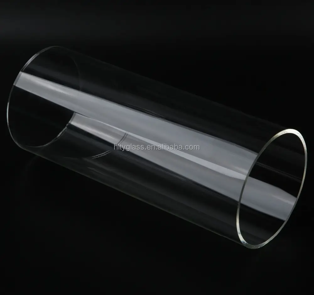 high quality Large diameter borosilicate glass tube from china