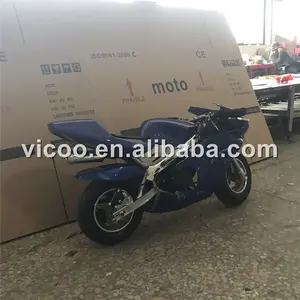 Chinese Mini Motor Gas 50cc Pocket Bike Te Koop Goedkope