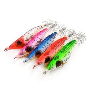 Señuelos de Pesca luminosos que brillan en la oscuridad, cebos de pesca de 10cm, anzuelos de calamar, gambas, Jigs de calamar, gran oferta - Product Image 1