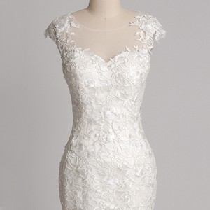ON428 Ramos de <span class=keywords><strong>novia</strong></span> Foto real Cola de sirena Vestidos de <span class=keywords><strong>novia</strong></span> de encaje Ropa nupcial <span class=keywords><strong>barata</strong></span> - Product Image 4