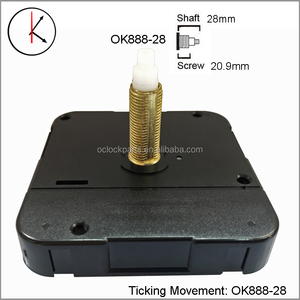 28 Mét trục dài Đồng hồ cơ chế thạch anh Trung Quốc đồng hồ phong trào - Product Image 1