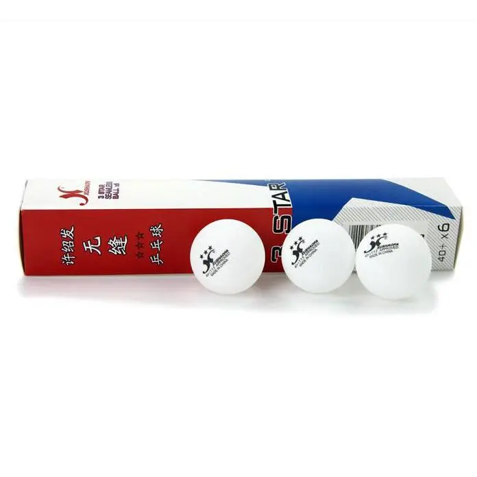 オリジナルxushaofaPPシームレスプラスチック40 + マッチピンポンボール3つ星卓球ボール