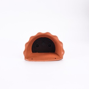 Wholesale Cheap New <strong>Half</strong> Round <strong>Terracotta</strong> Color Simple Vertical <strong>Wall</strong> Hanging Garden Flower <strong>Pot</strong> Plastic Planter Flowerpot - Product Image 5