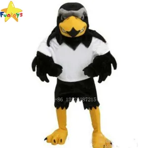 Funtoys CE Blue Falcon Mascot Costume Cartoon Character Eagle Bird Mascotte Mascota Fancy Dress For Adult