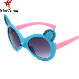 Alta calidad china barato al por mayor uv400 ce fda plástico de dibujos animados ratón cute niños niño <span class=keywords><strong>sol</strong></span> - Product Image 1
