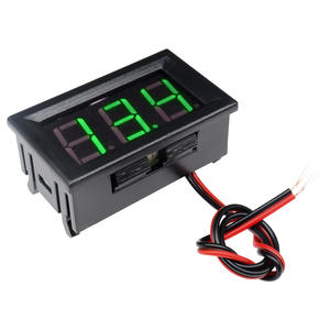 2 draden 0.56 inch Digitale Voltmeter 4.5-30 V/DC4.5-30V Groene LED Voertuigen Motor Voltage Volt Panel Meter LED Voltmeter Gereedschap - Product Image 5