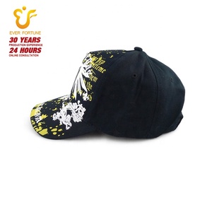 Sıcak satış moda özel işlemeli beyzbol şapkası yama logosu puf baskı sıkıntılı kap Hip Hop ayarlanabilir Unisex serin - Product Image 5