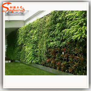Artificial vertical verde Artificial <span class=keywords><strong>pared</strong></span> <span class=keywords><strong>de</strong></span> hierba césped Artificial para el jardín para <span class=keywords><strong>interior</strong></span> y exterior - Product Image 4