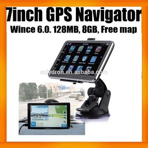7 pulgadas de alta definición Universal carro de navegación GPS 84H-3 con 8 GB <span class=keywords><strong>gratis</strong></span> y mapa gratuito - Product Image 2