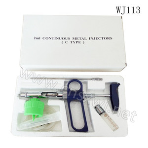 <span class=keywords><strong>Seringue</strong></span> pour vaccins animaux de 5 ml, flacon de 5 cc, vaccinateur à montage sur flacon WJ113 - Product Image 4