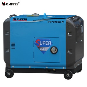 Hiearns mới siêu im lặng tán 5KW Máy phát điện diesel 10 HP Máy phát điện di động - Product Image 5