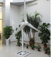 Générateur éolien à haute efficacité 2KW 220V monté sur le toit horizontal, générateur éolien de 2000W