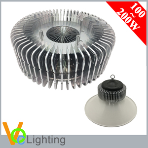 LED Alta Luz de La Bahía 5000 K Anodizado Disipador de Calor De Aluminio Cubierta - Product Image 5