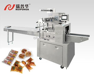 שכבת עוגת/שוויצרי רול מלא אוטומטי Flowpack אריזת מכונה קו - Product Image 2