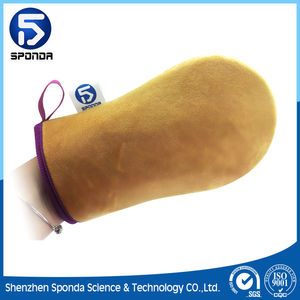 Doble Cara de Terciopelo Bronceado Guantes Para El Bronceado, guante Para Autobronceador - Product Image 6