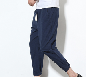 Pantalones de harén deportivos para <span class=keywords><strong>hombre</strong></span>, pantalón <span class=keywords><strong>corto</strong></span> ajustado, para estudiantes, venta al por mayor - Product Image 2
