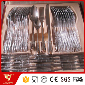 Bán Sỉ Bộ Đồ Dẹt Màu Vàng/Bạc/Titan/Đen 72 Bộ Dao Kéo - Product Image 6