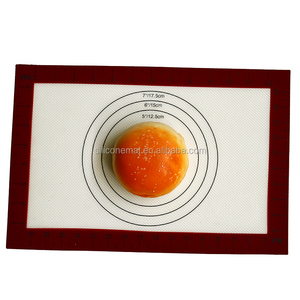 Amazfit Bán Chạy 2023 Tấm Lót Nướng Bánh Cảm Ứng Silicon Chống Dính Thảm Silicon Tùy Chỉnh Để Nướng Bánh Pizza Bánh Ngọt - Product Image 2