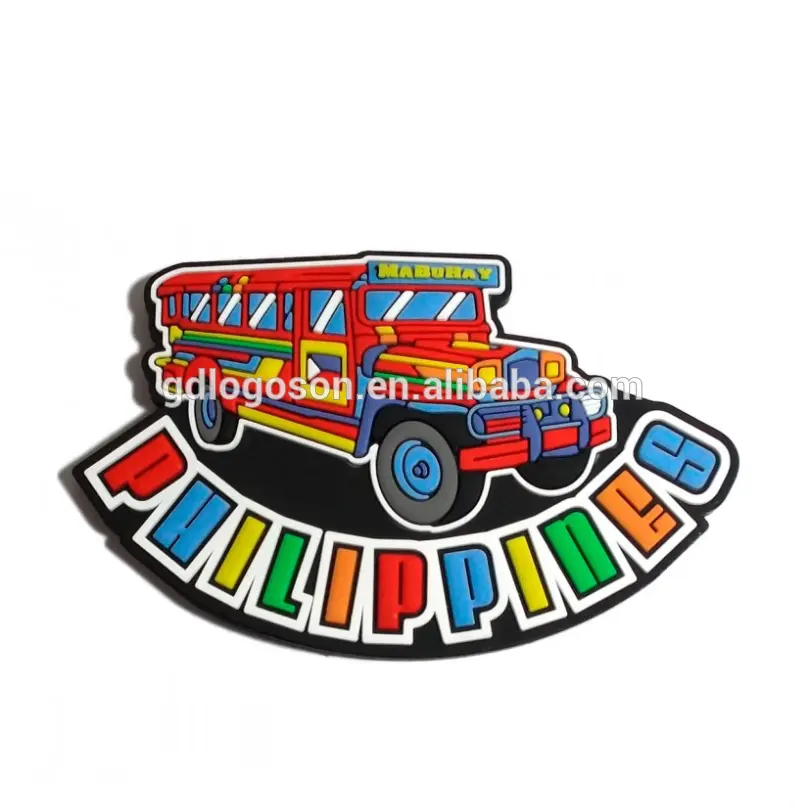 フィリピンボラカイ3D冷蔵庫マグネットトラベルお土産冷蔵庫磁気ステッカーPVCフィリピンお土産