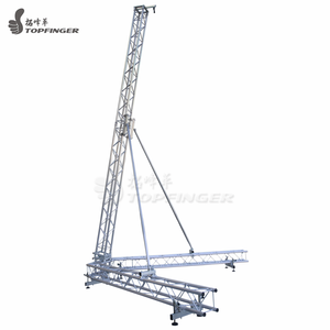 Exhibition Mini Spigot Fair Aluminum Lighting <strong>Line</strong> <strong>Array</strong> Lift Tower Steel Flat Background Truss On Sale - Product Image 5
