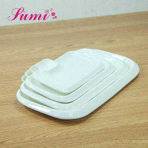 Đĩa Ăn Hình Chữ Nhật Giá Rẻ Hiện Đại Kèm Đĩa Nhỏ - Product Image 2