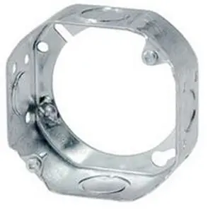 4 inch Octagonal Extension ring electrical device box