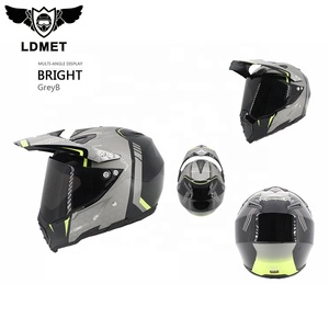 Venta al por mayor barato PC HD mejorada lente suciedad bicicleta motocross casco - Product Image 4