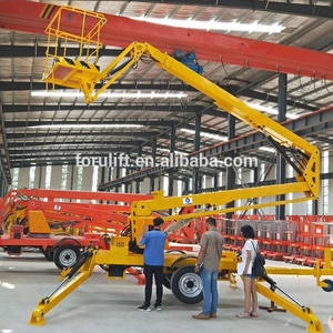 6-18M <span class=keywords><strong>Platform</strong></span> Kerja Udara Listrik Gtwy-12 Dipasang Di Truk Bermotor <span class=keywords><strong>Platform</strong></span> Berputar untuk Dijual - Product Image 3