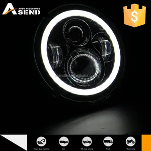 Precio de fábrica de alta potencia bombillas adaptador faro eléctrico del led 12 v led para el coche para jeep wrangler