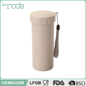 Botella <span class=keywords><strong>de</strong></span> <span class=keywords><strong>agua</strong></span> <span class=keywords><strong>de</strong></span> fibra <span class=keywords><strong>de</strong></span> bambú respetuoso del medio ambiente - Product Image 3
