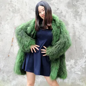 CX-G-A-91A 2021 Hot Sale Fashion Women Winter Jacket, Women Fur Knitted Coat For Wholesale