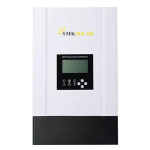 SMK Solar 100A MPPT Solar Charge Regulatorヒートシンク冷却高電圧12V 24V 36V 48V Solar充電コントローラ100A