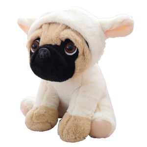black pug teddy