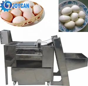 Hard boiled chicken egg shell remover Boiled hen egg peeling machine