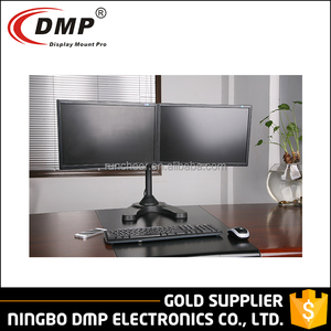 LCD351D-STAND <span class=keywords><strong>support</strong></span> de Fixation <span class=keywords><strong>Double</strong></span> Réglable Desk <span class=keywords><strong>Support</strong></span> LCD <span class=keywords><strong>Tv</strong></span> Table <span class=keywords><strong>Double</strong></span>-Moniteur Stand <span class=keywords><strong>Bras</strong></span> - Product Image 6