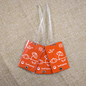 Tarjeta de etiqueta de plástico personalizada, etiqueta con logotipo, RFID, equipaje, NFC - Product Image 4