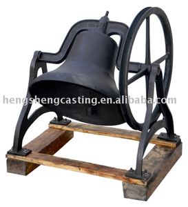 Campana Antica in Ghisa per Uso Esterno in Scuole e Parchi, Alimentazione a Corrente - Product Image 2