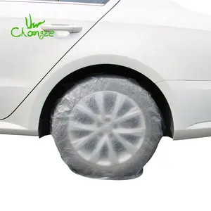 PE disposable Car Tire Covers