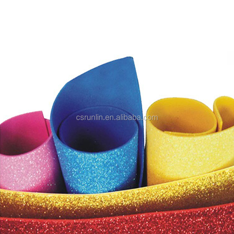 Блестящий эва пенопластовый цветной Эва лист A4 размер для детей DIY