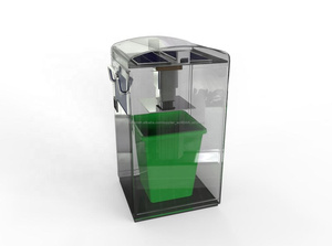 Inteligente cubo de <span class=keywords><strong>basura</strong></span> de acero inoxidable <span class=keywords><strong>sensor</strong></span> inteligente bin caja de almacenamiento <span class=keywords><strong>con</strong></span> del <span class=keywords><strong>sensor</strong></span> del panel solar - Product Image 3