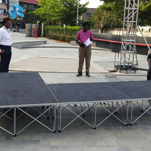 Fabricante <span class=keywords><strong>de</strong></span> aluminio escenario <span class=keywords><strong>para</strong></span> <span class=keywords><strong>conciertos</strong></span> al aire libre plegable móvil escenario del festival - Product Image 2