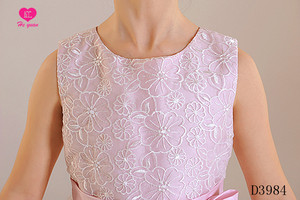 D3984 comunione Party ballo di fine anno principessa spettacolo <span class=keywords><strong>damigella</strong></span> d'onore <span class=keywords><strong>matrimonio</strong></span> ragazza dei fiori abito da sposa - Product Image 5