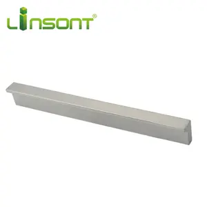 Linsont sıcak satış alüminyum alaşım mobilya donanım dolap kolları güvenilir tedarikçisi