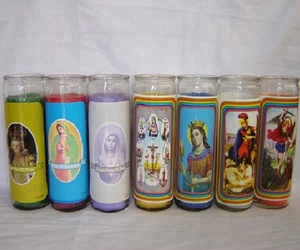 الصين مصنع الأب الكاهن الزجاج التذكاري محمية/ذكر شمعة 7 أيام - Product Image 5
