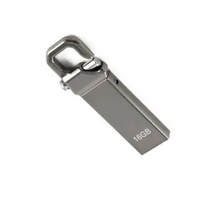 Pen Drive portátil de metal, 8G, 16G, 32GB, a la moda, USB 3,0, unidad Flash para regalos