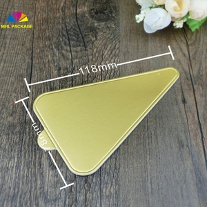 Giấy lót bánh hình dạng đa dạng màu đen, dùng một lần, tráng kim loại, dùng cho bánh mousse, bánh quy, bánh mì - Product Image 4