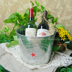 ev barware metal yarım düzine bira saplı teneke kova - Product Image 1