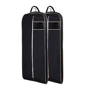 Wholesale High Quality Portable Luxury Fashion Custom Logo Colors Wedding Dress Garment Bag