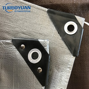 Bâche en plastique enduite de LDPE haute résistance / Rouleau de bâche laminée en HDPE / Bâches en polyéthylène imperméable - Product Image 3