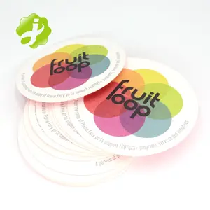Sous-verres en papier vierges pour bière de 9 cm, vente en gros à prix d'usine - Product Image 5
